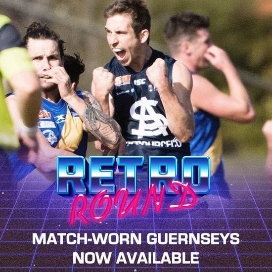 2018 Match-worn Retro Round Guernseys available for purchase!